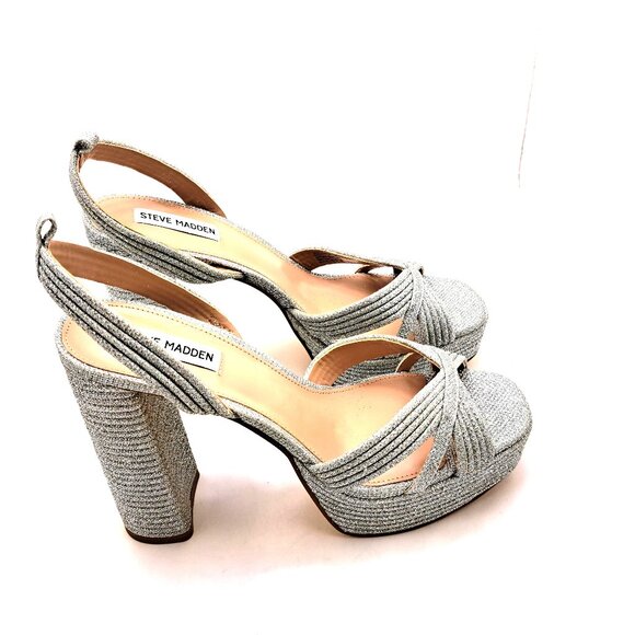 Steve Madden womens Laurel Heeled Sandal - Size 10 - Picture 3 of 12